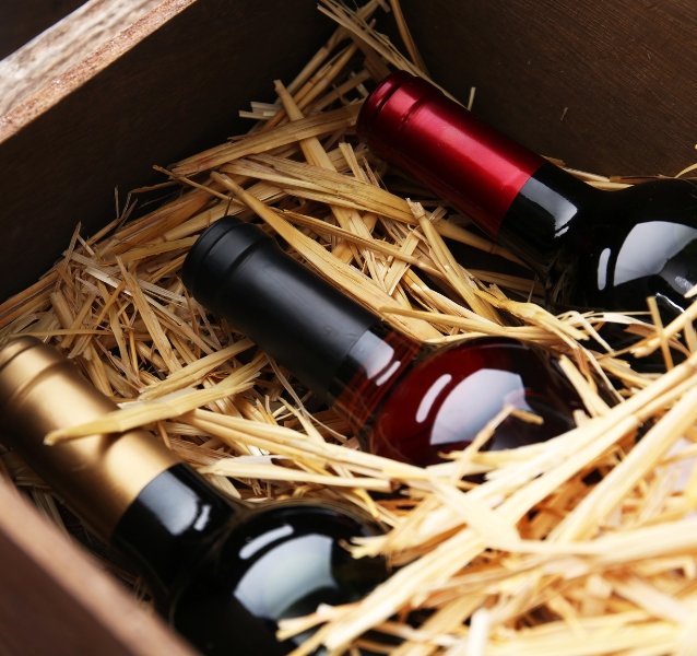 pakketten met alcohol